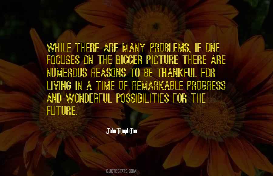 Quotes About Bigger Picture #847532