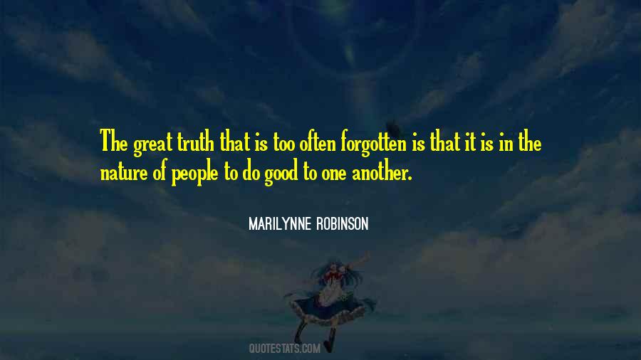 The Nature Of People Quotes #1735466
