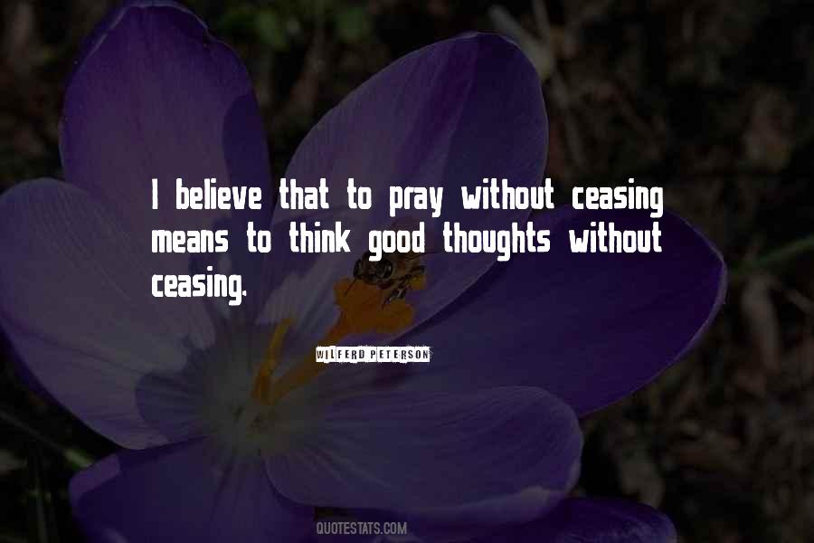 Quotes About Good Thoughts #367115