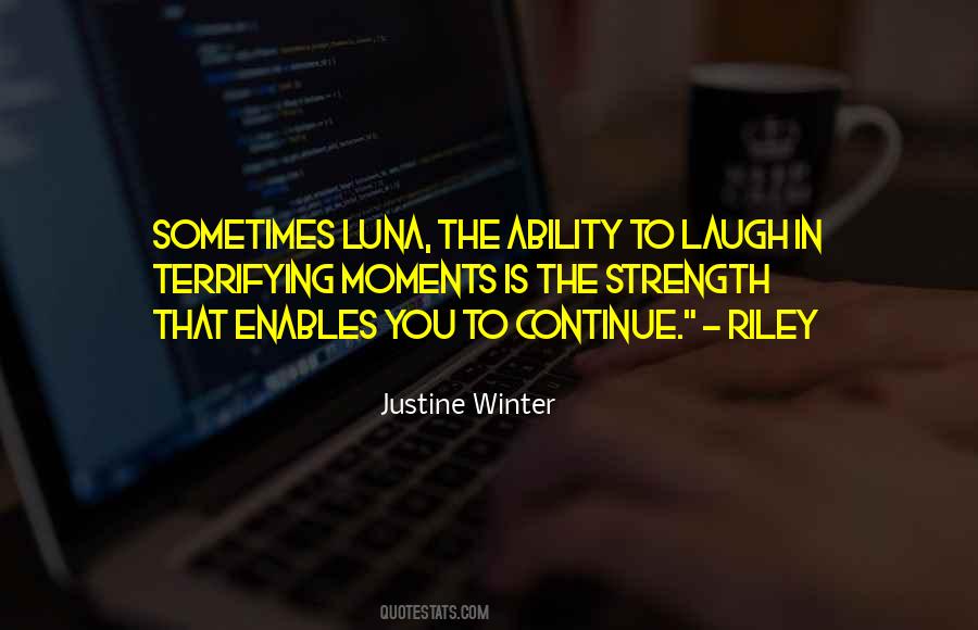 Ability To Laugh At Yourself Quotes #1197754