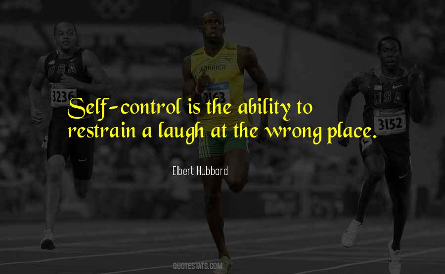 Ability To Laugh At Yourself Quotes #412580