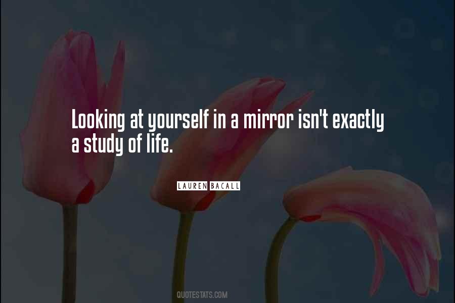 Quotes About Looking At Yourself #1371481