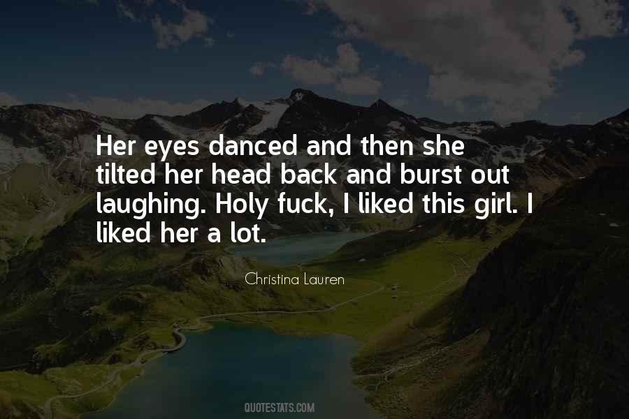 She Danced Quotes #1426552