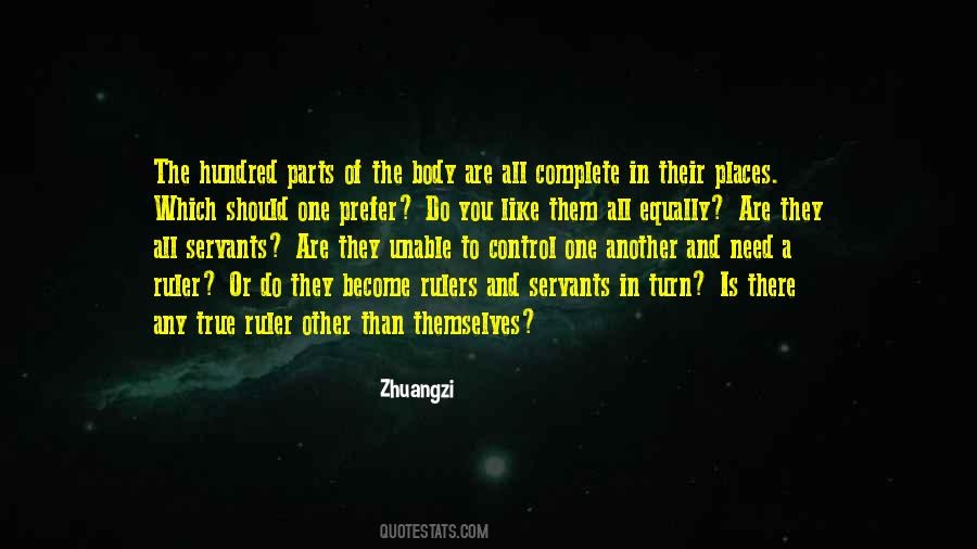 Quotes About Parts Of The Body #353289