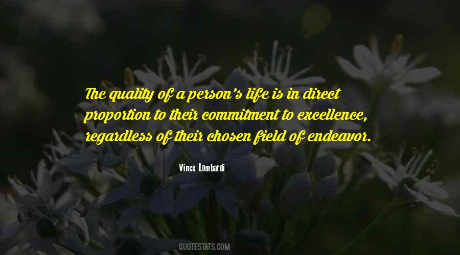Quotes About Excellence In Life #1188725