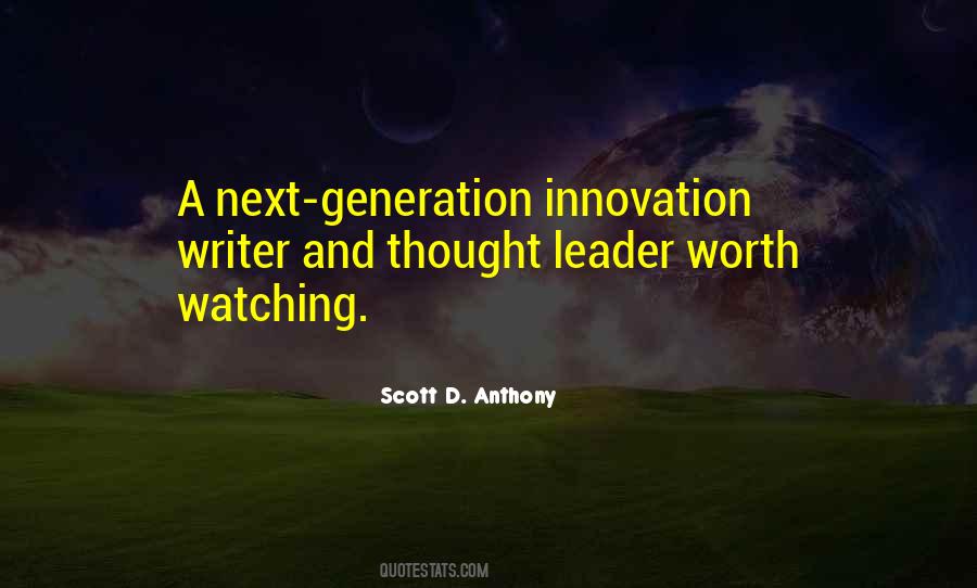 Quotes About Next Generation #1059462