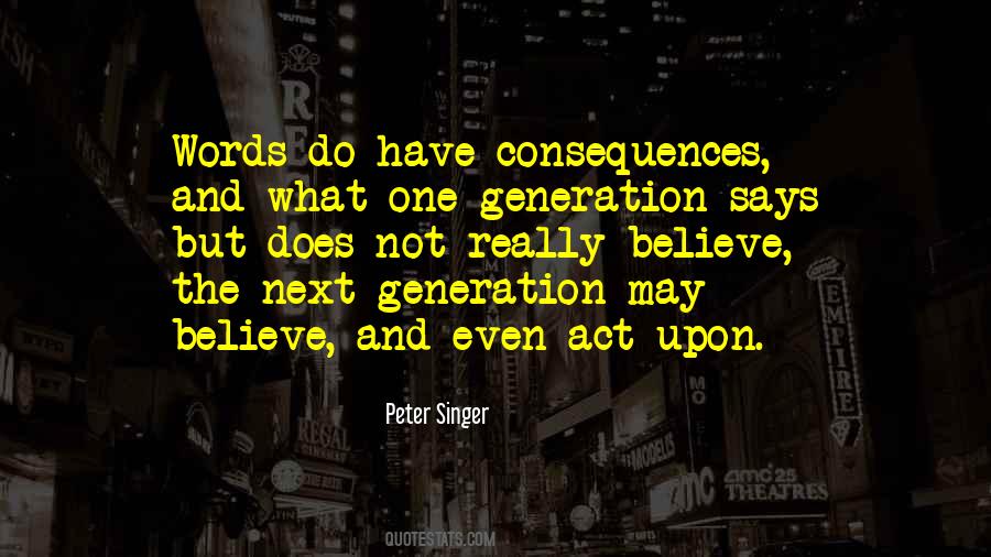 Quotes About Next Generation #1066228