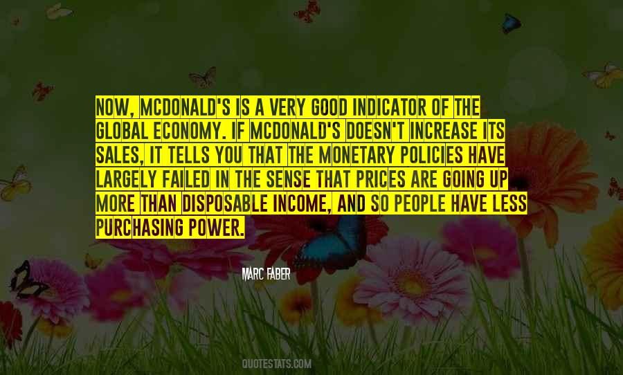 Quotes About Purchasing Power #1342760