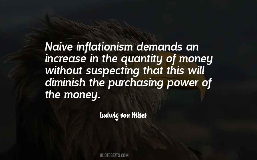 Quotes About Purchasing Power #292055