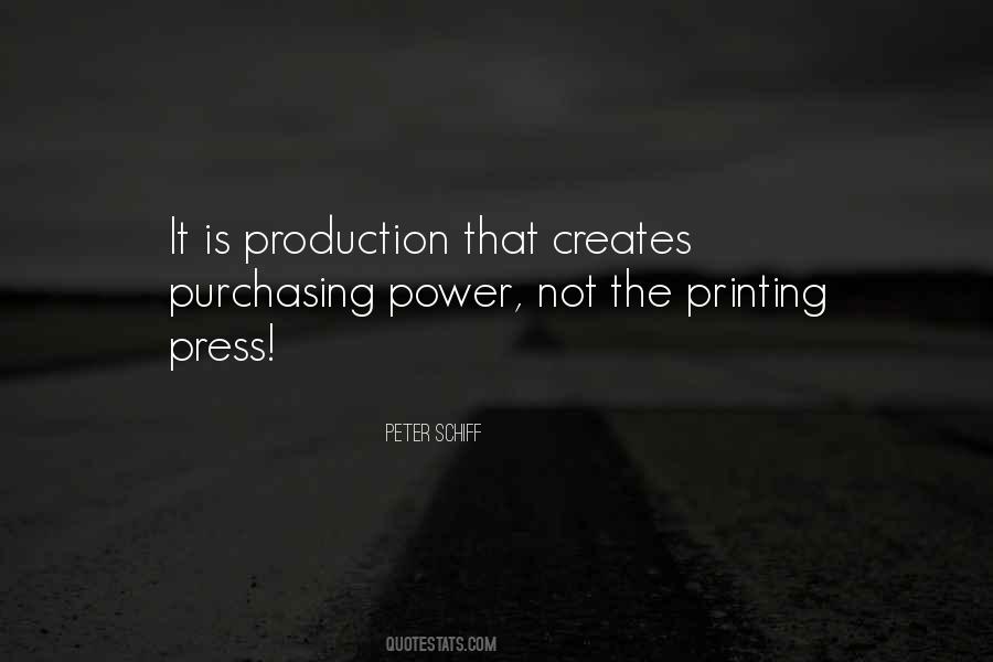 Quotes About Purchasing Power #350381