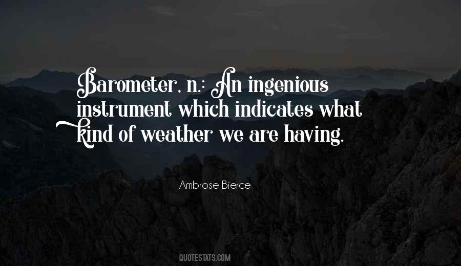 Quotes About Weather #44342