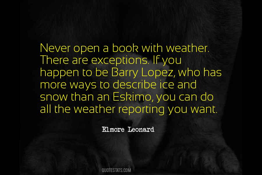 Quotes About Weather #58687