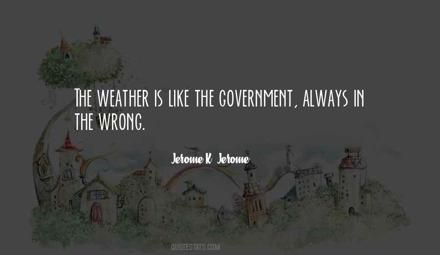 Quotes About Weather #59294