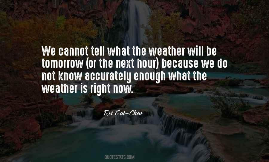 Quotes About Weather #76850