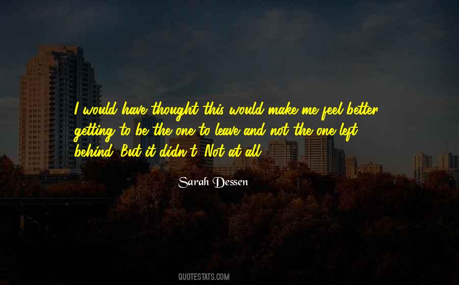 Quotes About Love Sarah Dessen #102686