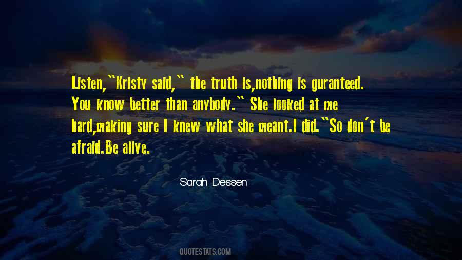 Quotes About Love Sarah Dessen #1121684