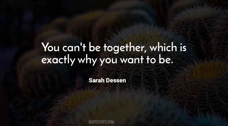 Quotes About Love Sarah Dessen #1526213