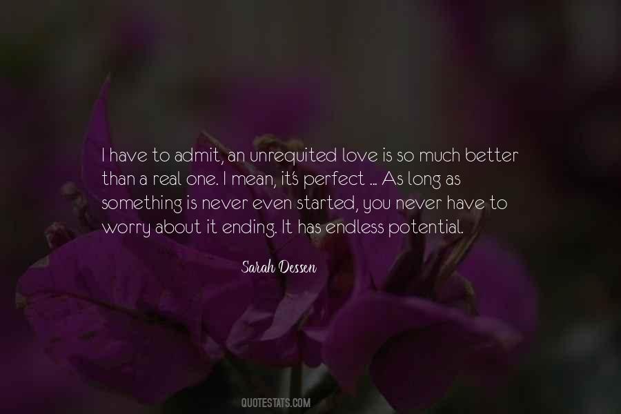 Quotes About Love Sarah Dessen #346929