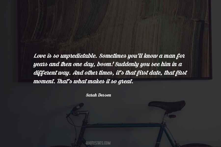 Quotes About Love Sarah Dessen #426435