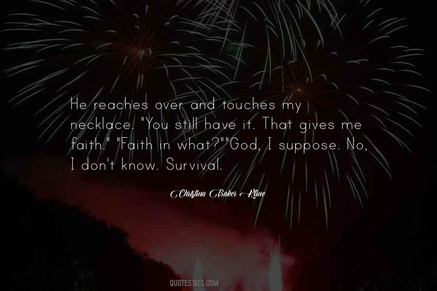 Quotes About No Faith In God #350425