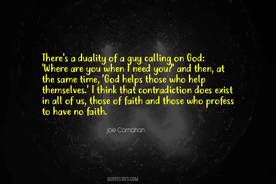 Quotes About No Faith In God #755930