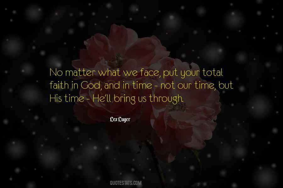 Quotes About No Faith In God #781312