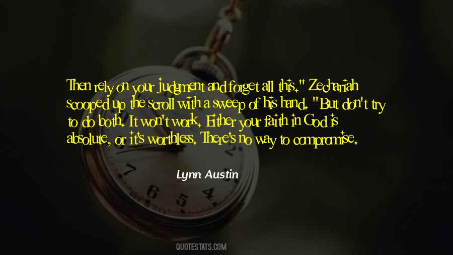 Quotes About No Faith In God #967892