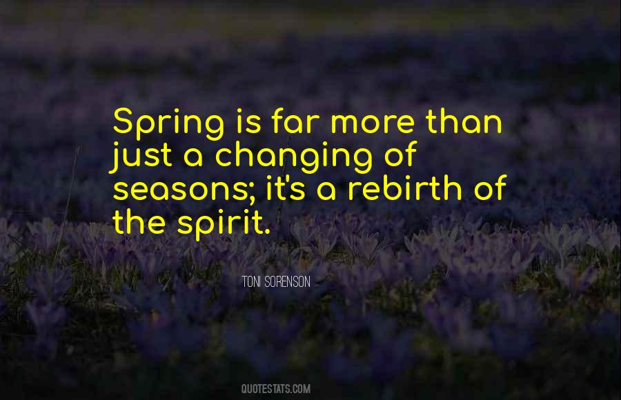 Quotes About Changing Seasons #1521999