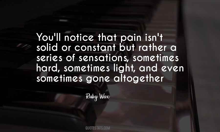 Quotes About Constant Pain #1007212