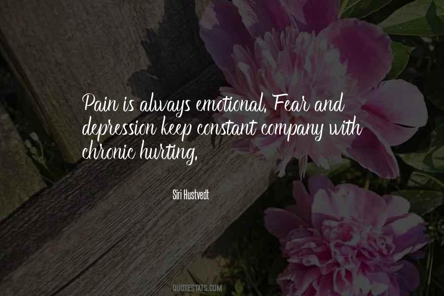 Quotes About Constant Pain #1271494