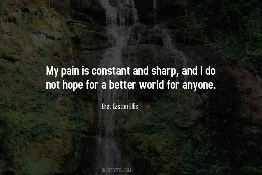 Quotes About Constant Pain #791892