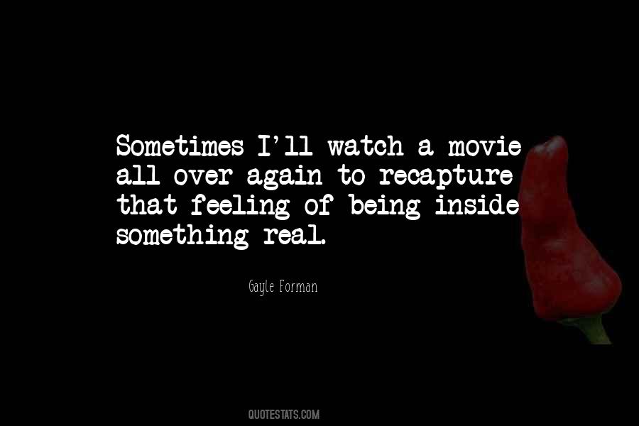 Quotes About Something Being Over #1242233