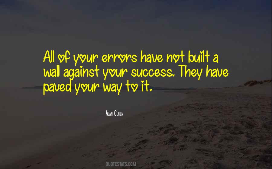 Quotes About Way Of Success #89194