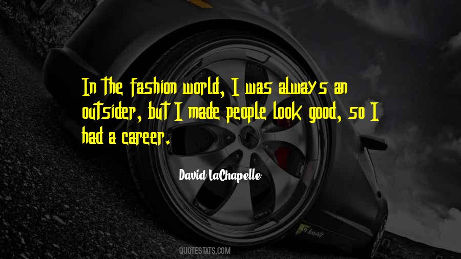 Fashion Career Quotes #954284