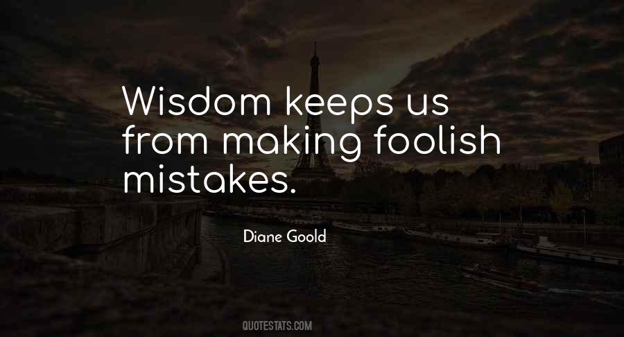 Quotes About Foolish Mistakes #857201