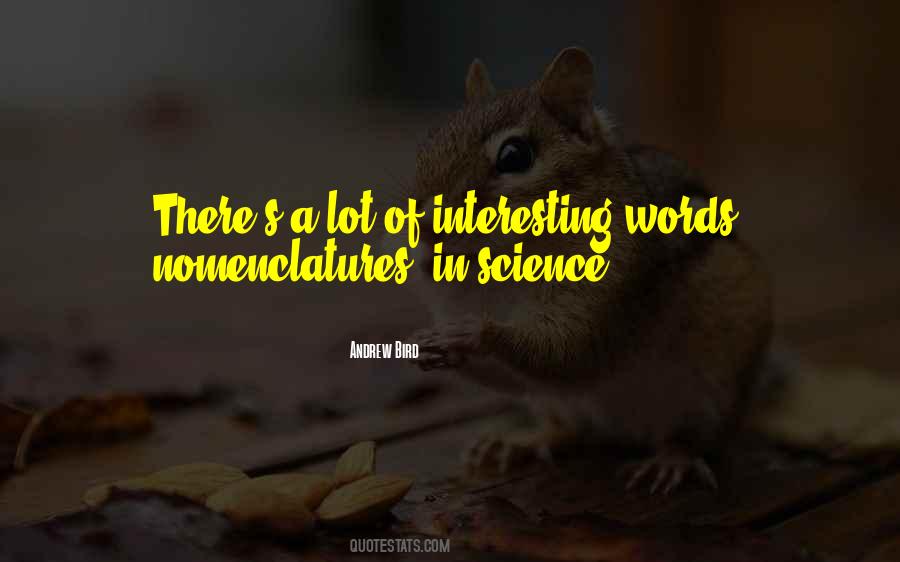 Science Words Quotes #1222796