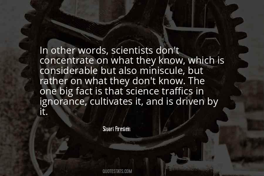 Science Words Quotes #464887