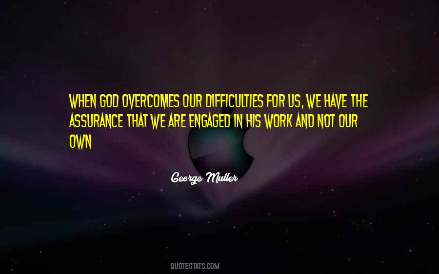 Assurance That God Quotes #808012