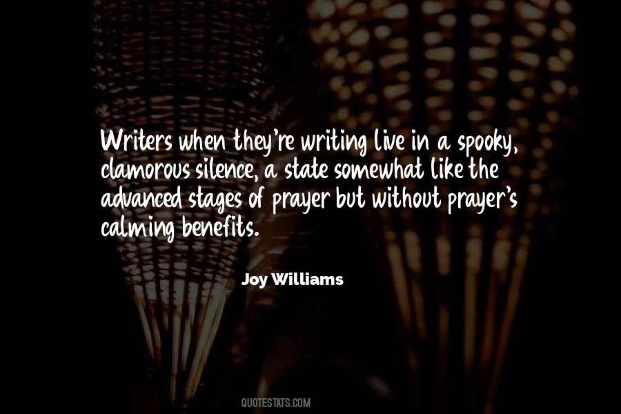 Joy In Silence Quotes #1726824