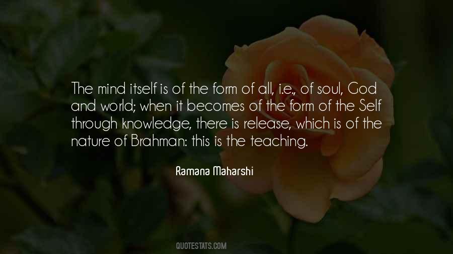 Ramana Maharshi There Are No Others Quotes #83915