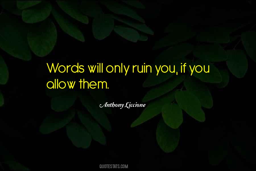 You Only Allow Quotes #261190