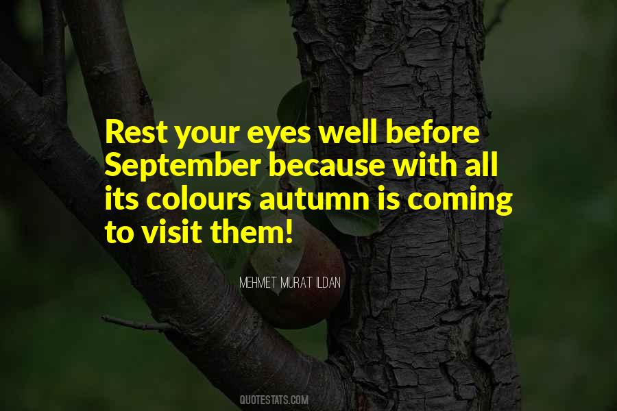 Quotes About Autumn Coming #490027