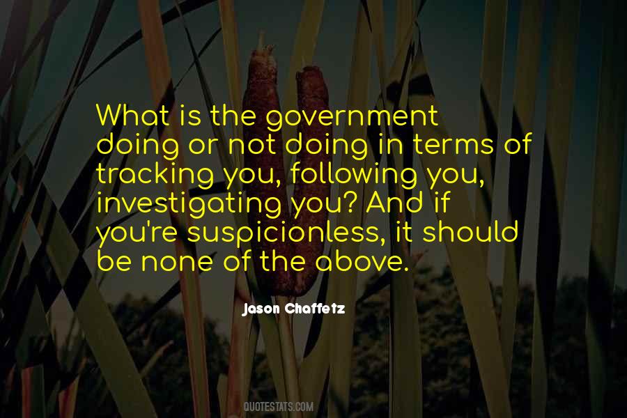 Government Tracking Quotes #271521