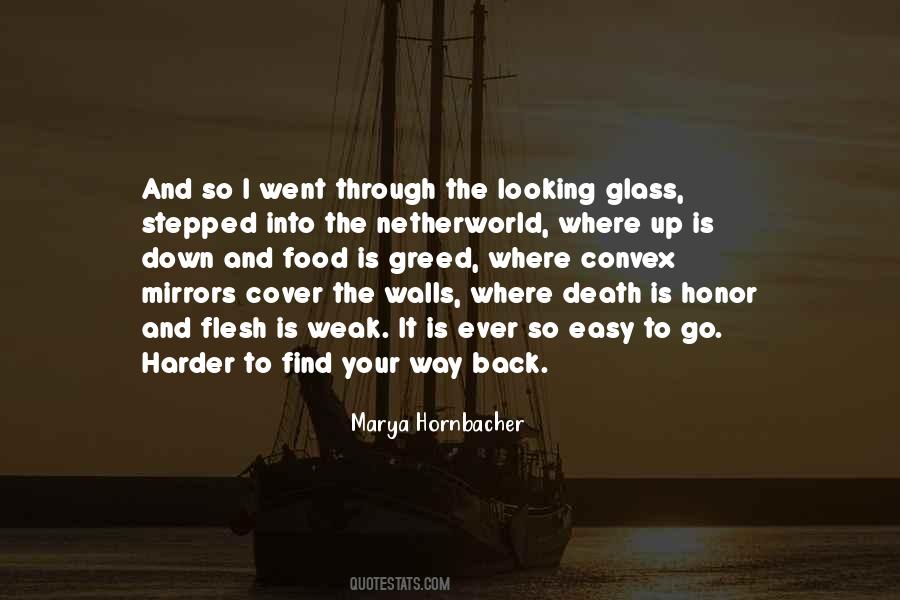 Quotes About The Looking Glass #310960