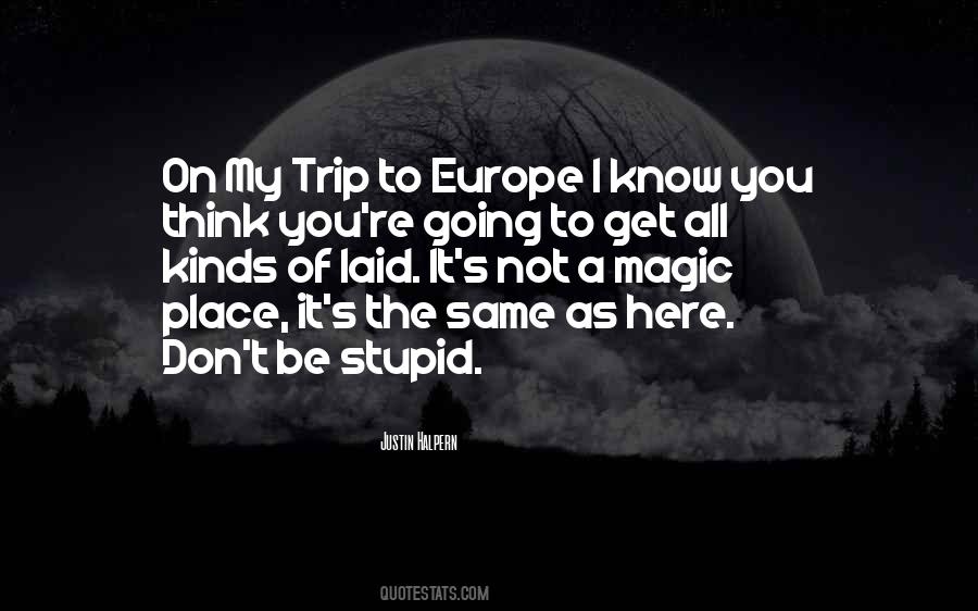 Quotes About Going On A Trip #907707