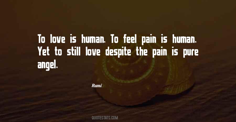 Feel Pain Quotes #1513846