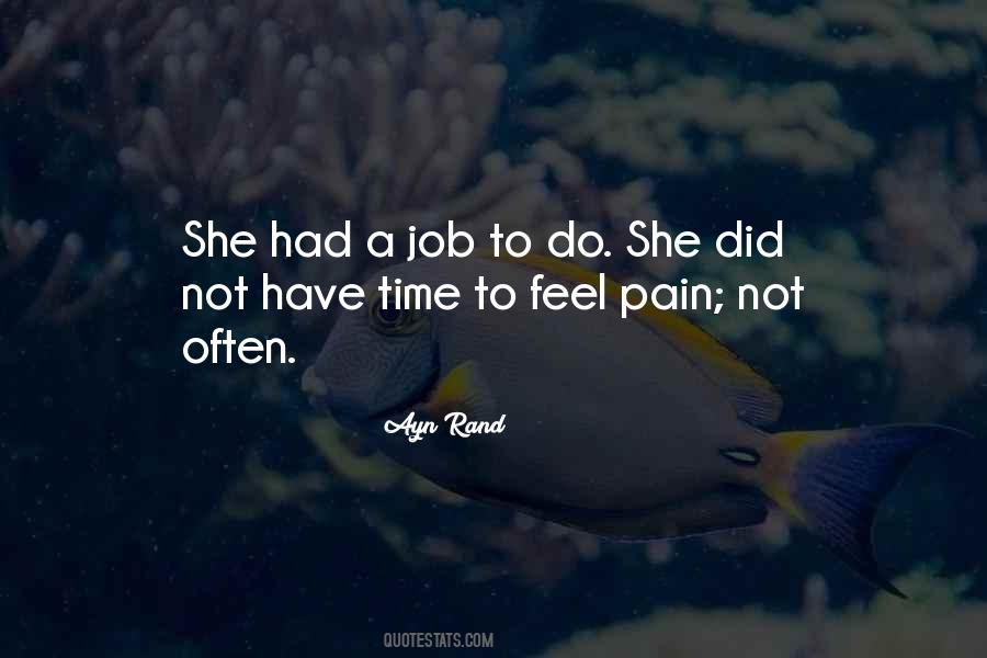Feel Pain Quotes #1798842