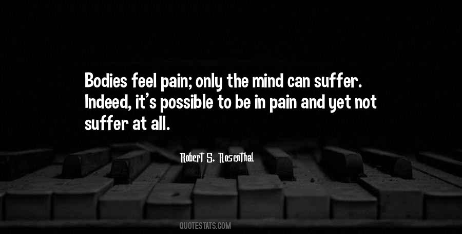 Feel Pain Quotes #772732