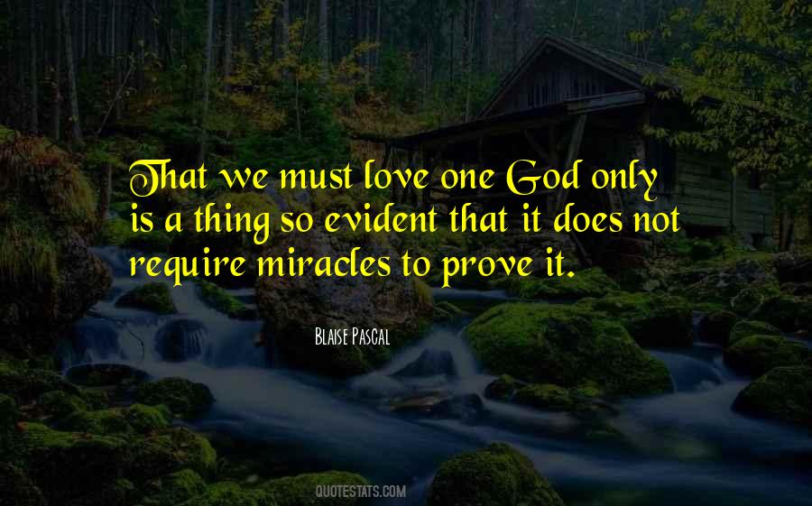 Prove God Quotes #261065