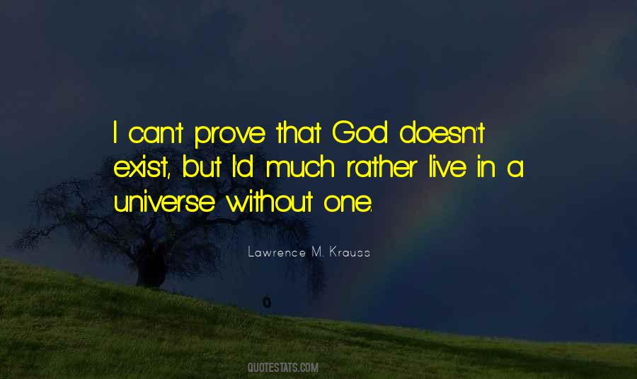 Prove God Quotes #462253